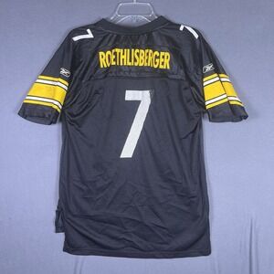 Vintage Pittsburgh Steelers Ben Roethlisberger Jersey Youth Boys Size XL (18-20)